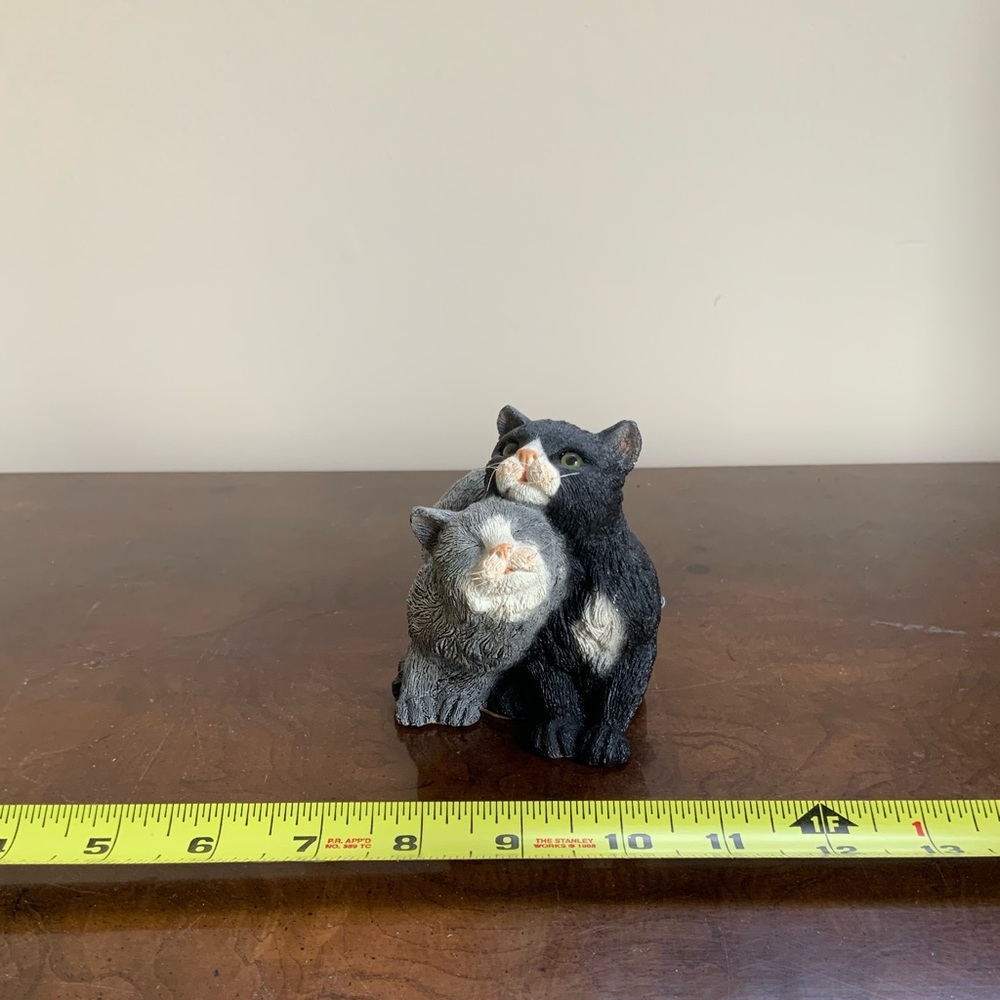 Vintage 1985 Martha Carey Affectionate Cats Statue